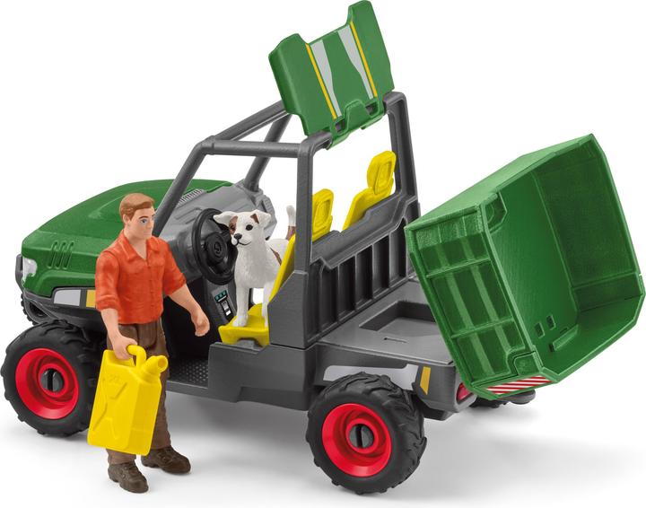 Image du produit Schleich Sylviculteur avec véhicule