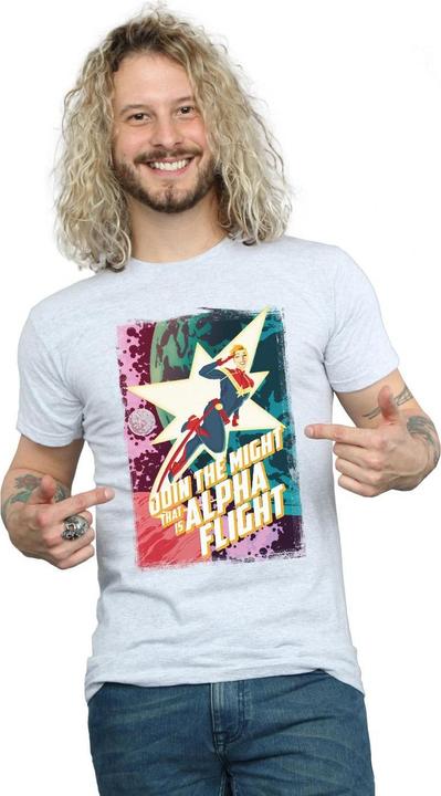 Image du produit - T-shirt CAPTAIN ALPHA FLIGHT - Homme (S)