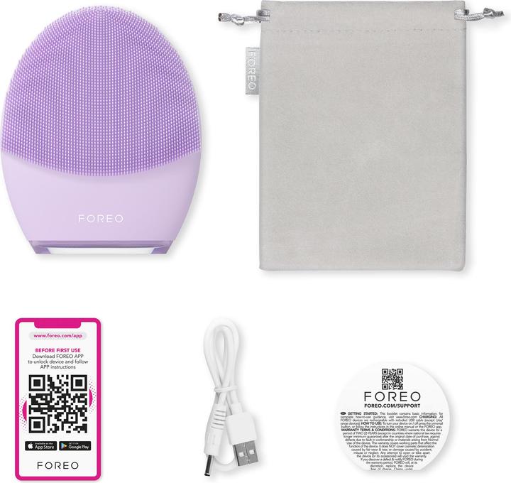 Actual product image Foreo Luna Lavender