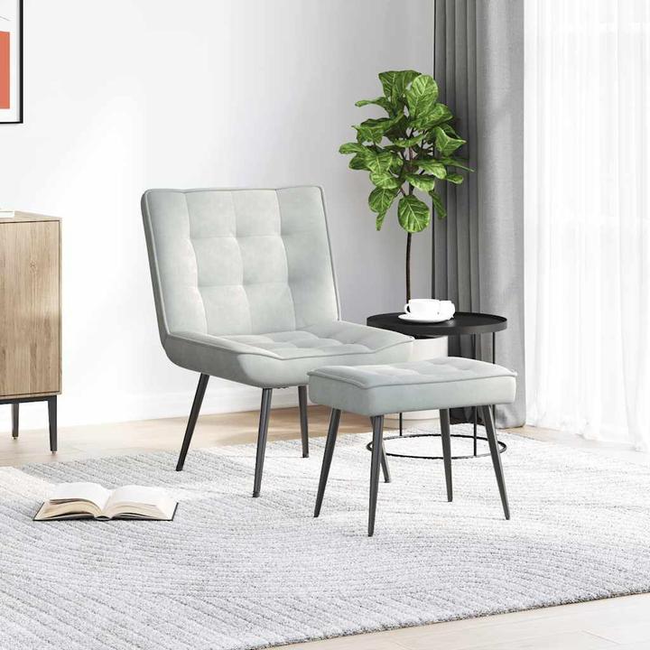 Produktbild vidaXL Relaxsessel mit Hocker