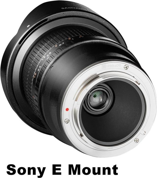 Actual product image Samyang 8mm f/3.5 Asph IF MC Fisheye CSII DH - Sony E (Sony E, APS-C / DX)