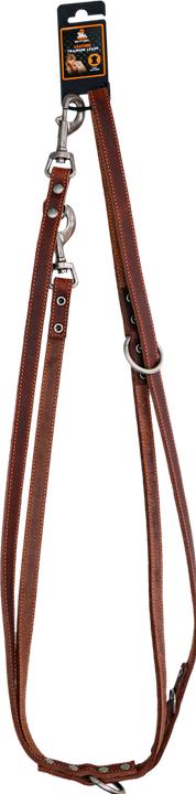 Produktbild Spotted Pro Spotted! Pro Leder Trainingsleine Braun 1,6x250cm