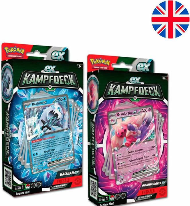 Actual product image Pokémon Pokemon-EN July ex Battle Deck, assortiert (English, Deck)