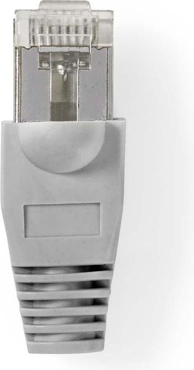 Produktbild Nedis RJ45-Stecker | Stecker | Solid UTP CAT5 | gerade | Vergoldet | 10 Stück | PVC | Grau / Transpa (UTP, CAT5, 10 m)