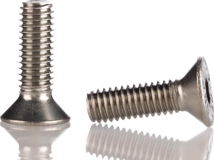 Produktbild RS PRO Schrauben Senkkopf DIN7991 M6x20mm (50 Schrauben pro Stück)