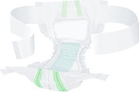 Produktbild Seni Optima Trio Vorlagen mit Hüftbund atmungsaktiv 8 Tropfen (10 x, S)