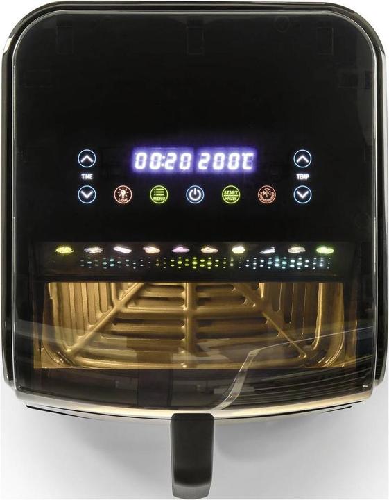 Actual product image Gourmetmaxx Heissluftfritteuse mit Sichtfenster & Panoramadach