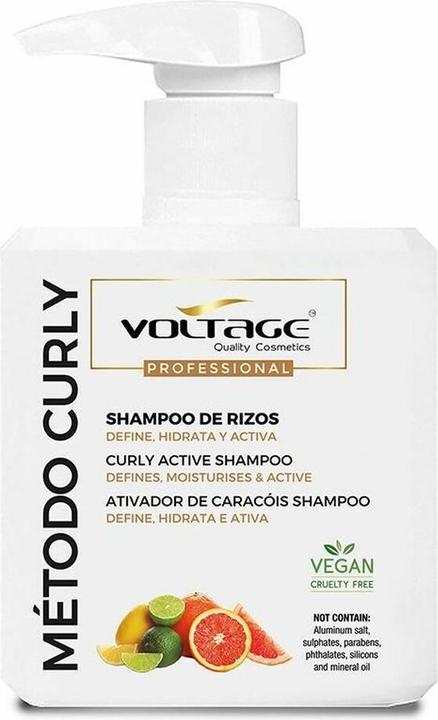 DVA Electric RIZOS METODO CURLY champú 500 ml (500 ml, Flüssiges Shampoo)