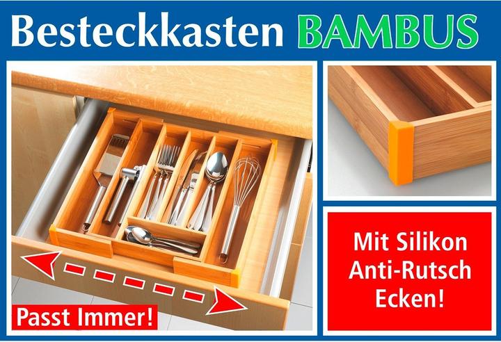 Produktbild Wenko Schubladen-Besteckeinsatz