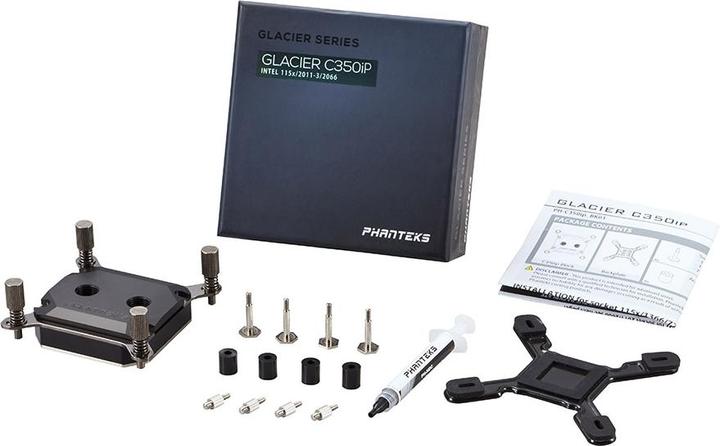 Produktbild Phanteks Glacier C350ip CPU-Wasserkühler, Acetal