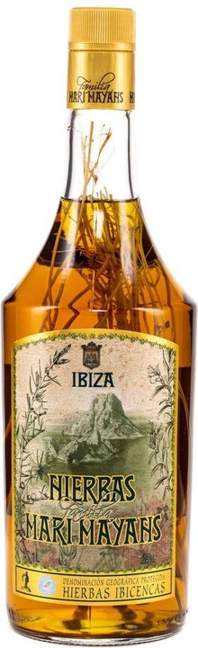 Produktbild Hierbas De Ibiza Likör mit Zweig (1 x 100 cl)