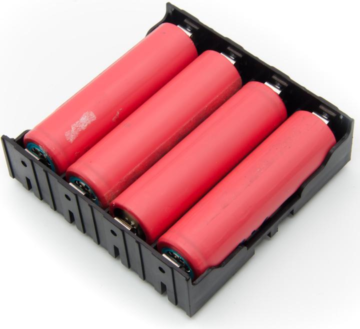 Produktbild Purecrea 4-Fach 18650 Batteriefach / Batteriehalter