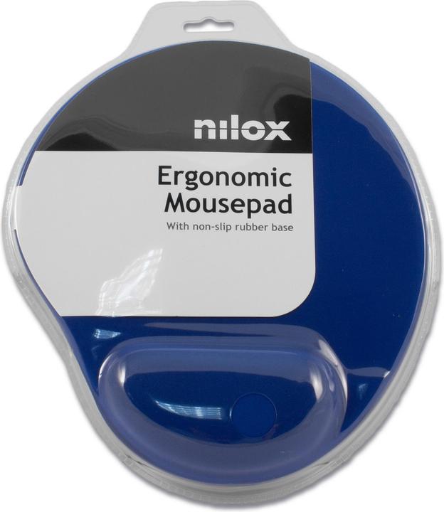 Actual product image Nilox Ergonomic Mouse Pad Nxmpe02 Blue