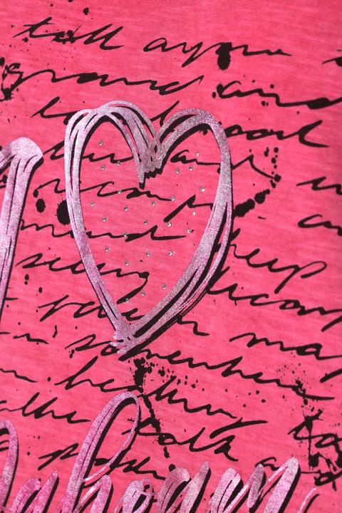 Produktbild Ulla Popken T-Shirt, Trachtenmotiv, Classic, V-Ausschnitt, Halbarm (54)