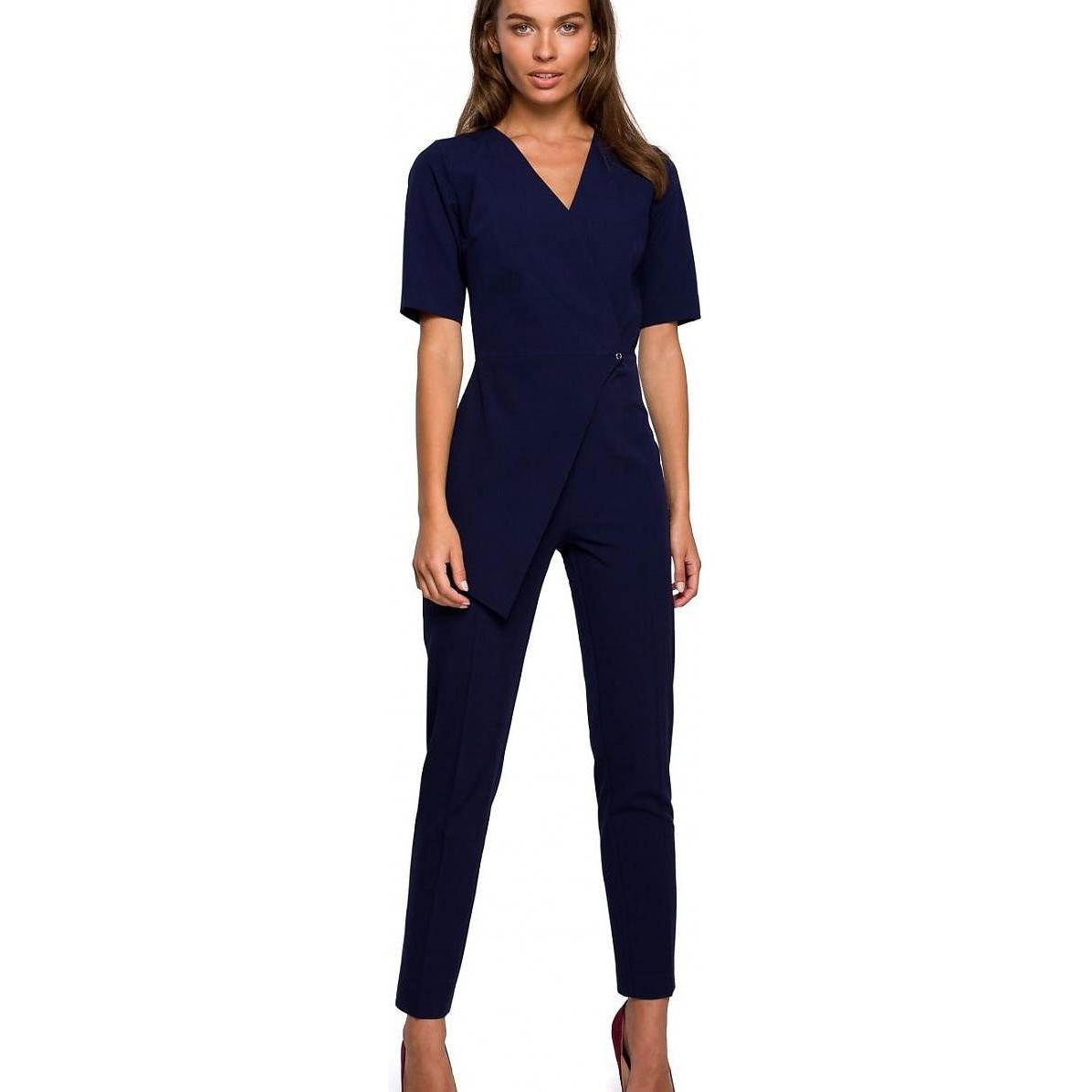 Stylove, Jumpsuit, Overall, Blau, (M)