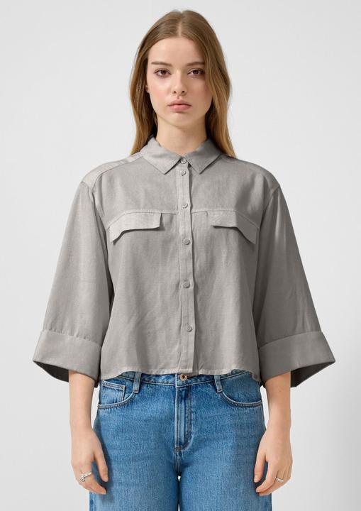 Immagine prodotto s.Oliver Leinenmix Bluse mit dreiviertel Ärmel (38)