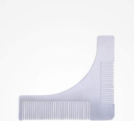 Bifull Rookie Beard Guide Kamm Schwarz Weiss Standard