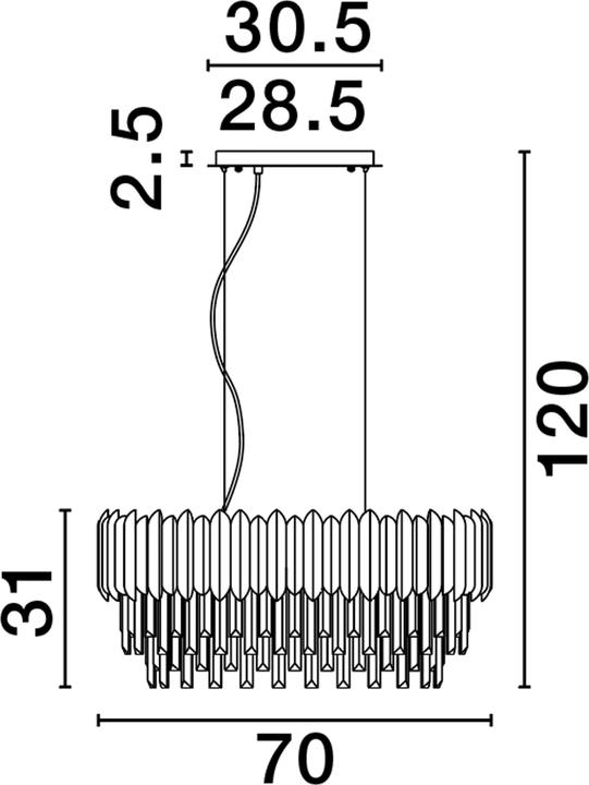 Produktbild Nova Luce Magnolia (E14)