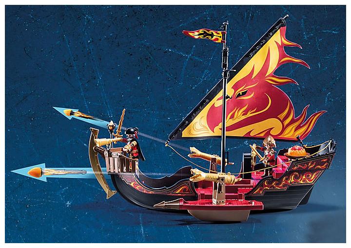 Produktbild Playmobil Burnham Raiders Feuerschiff (70641, Playmobil Novelmore)