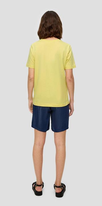 Image du produit S.Oliver T-Shirt Relaxed Fit-Shirt mit Schriftprint aus Lochstickerei (34)