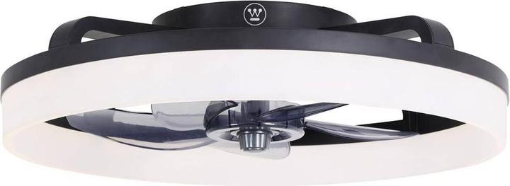Actual product image Westinghouse Deckenventilator 20 W (Ø x H) 500 mm x 165 mm Schwarz Timer, mit