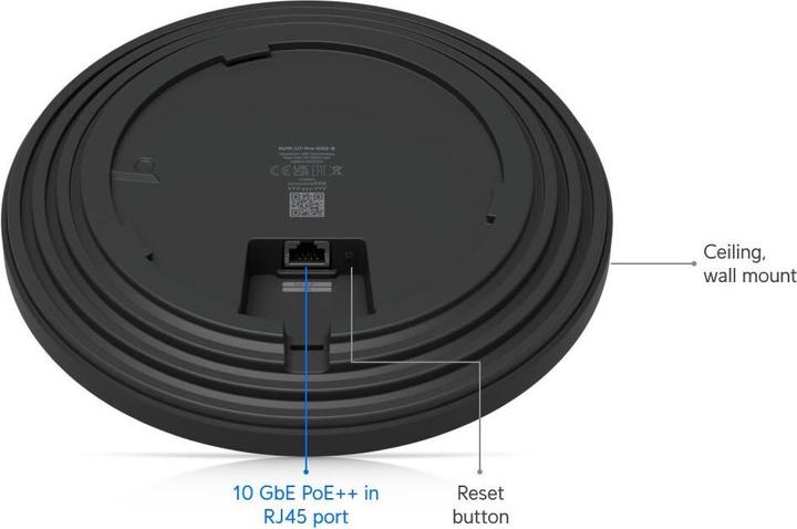 Immagine prodotto Ubiquiti Punto di accesso Unifi Pro / BE15000 / 4x4 / Indoor / 10 GbE / UniFi (8600 Mbit/s)