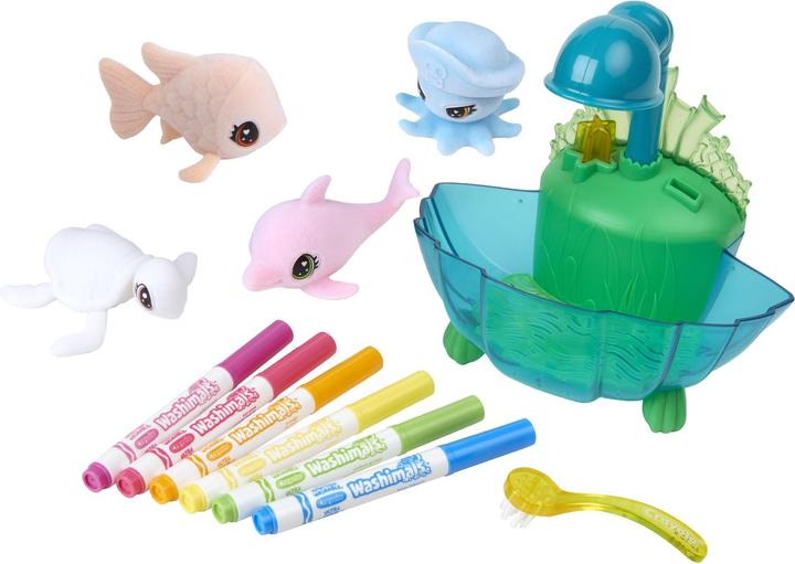 Immagine prodotto Goliath Toys Crayola Washimals Ocean Glow Lagoon - playset