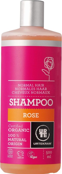 Produktbild Urtekram Rosenshampoo Normales Haar Bio (500 ml, Flüssiges Shampoo)