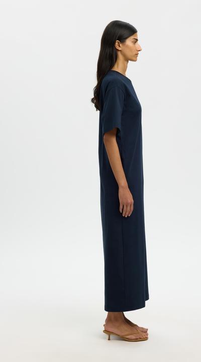 Image du produit Selected Maxi Kleid mit kurzen Ärmeln (S)