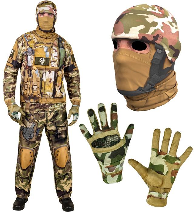 Produktbild Widmann Soldat Fast Costume (L)
