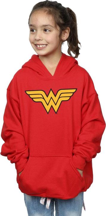 Produktbild Wonder Woman Logo Kapuzenpullover Mädchen (152, 158)