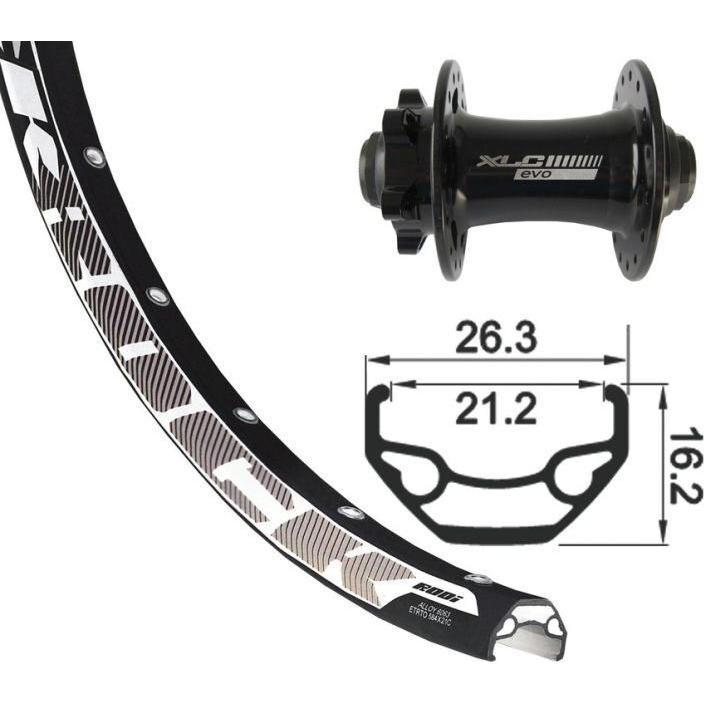 Thumbnail - XLC, Laufräder, (Vorderrad, 27.5")
