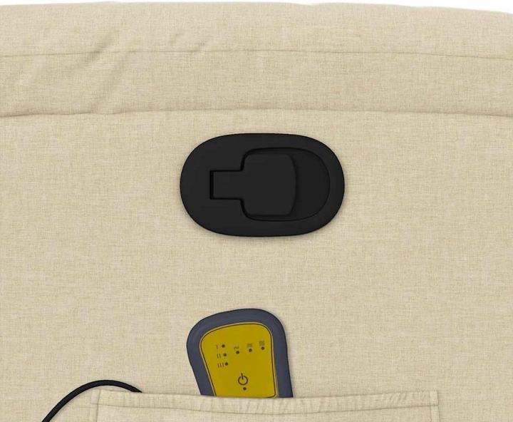 Immagine prodotto vidaXL Poltrona massaggiante con ausilio in tessuto