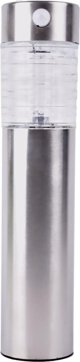 Image du produit Benson Garden Lot de 4 lampes de jardin solaires en acier inoxydable avec capteur de mouvement