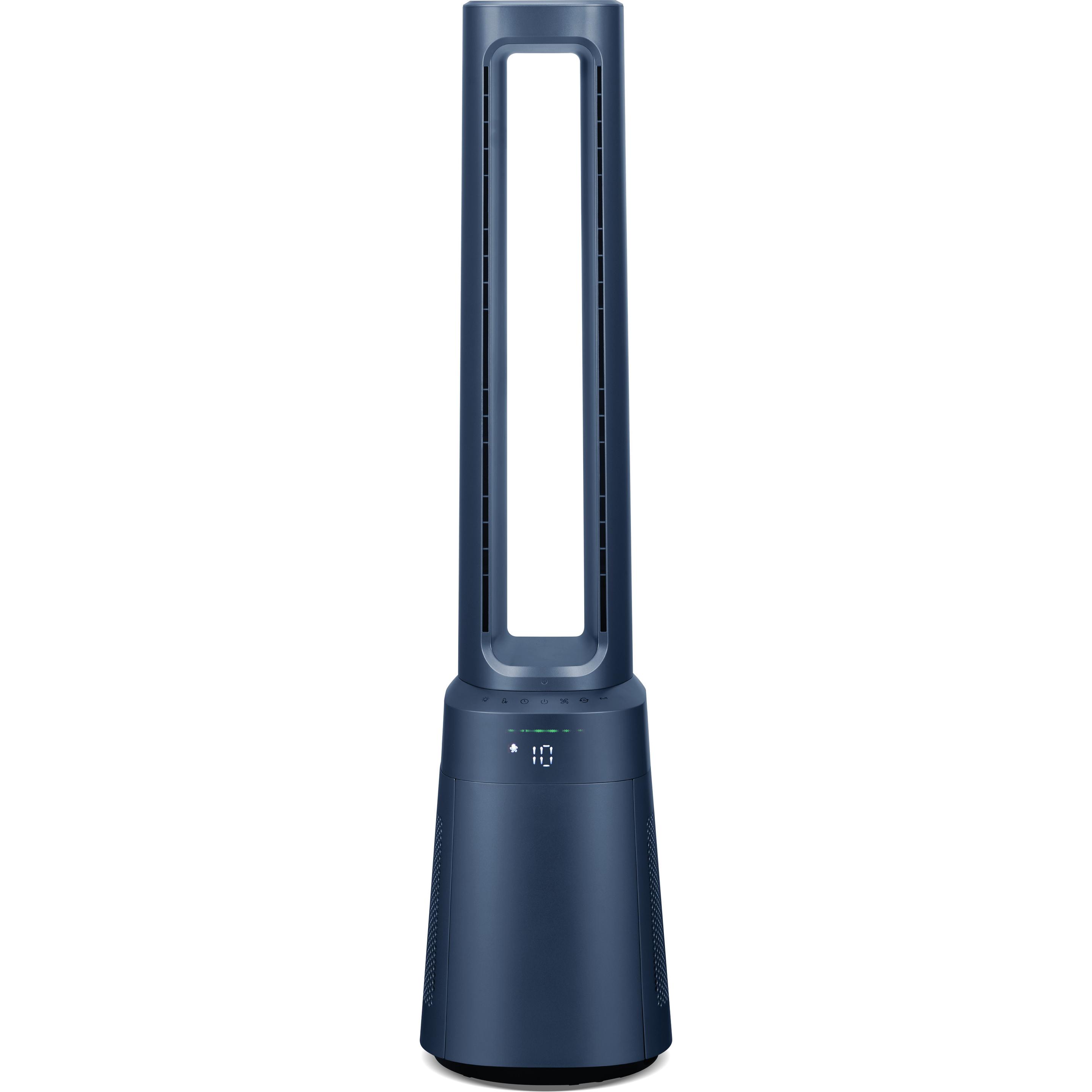 Ströme Gliding Grille Bladeless 2-in-1 Tower Fan and Air Purifier, Luftreiniger