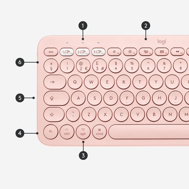 Produktbild Logitech K380 for Mac (Schweiz, Kabellos)
