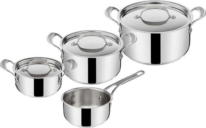 Produktbild Tefal Jamie Oliver Cook's Classic Set (16 cm, Pfannenset + Topfset, Edelstahl)