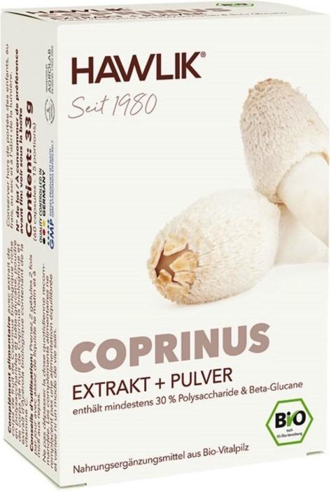 Immagine prodotto Hawlik Capsula di estratto e polvere di Coprinus (60 pz., Pillole, 56 g)