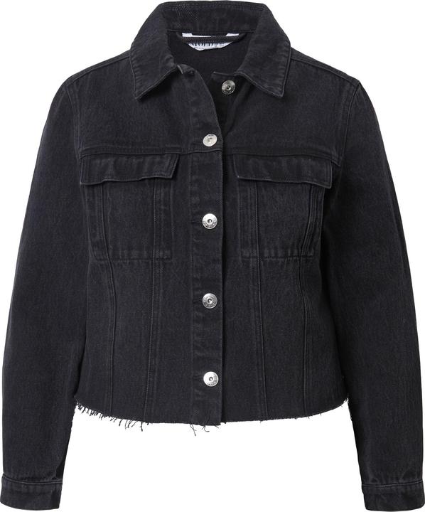 Produktbild Studio Untold Jeansjacke, cropped, cutted Saum (58)
