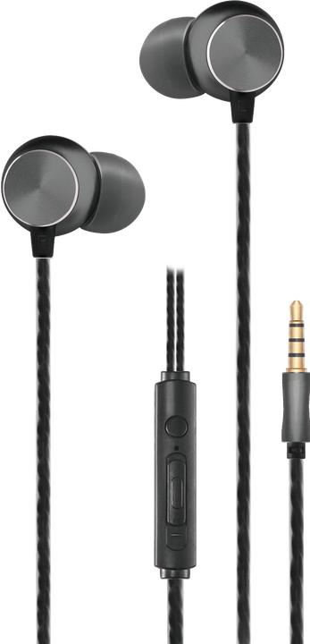 Produktbild 2GO 795967 Kopfhörer & Headset Verkabelt im Ohr Anrufe/Musik Anthrazit (Keine Geräuschunterdrückung, Kabelgebunden)