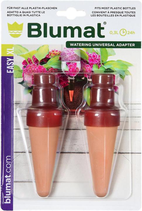 Blumat Adaptateur de bouteille avec cône d'argile (Cône d'argile)