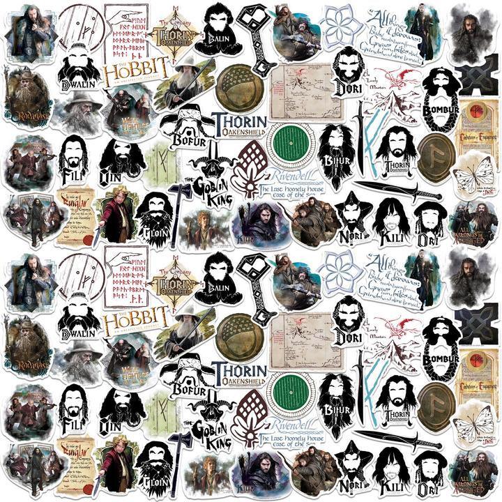 Actual product image Universal Textiles Deluxe Assorted Designs Stickers (Pack of 100)