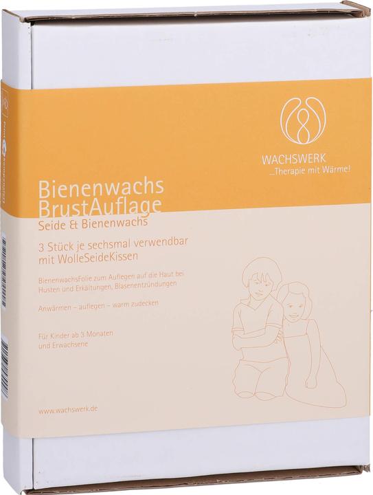 Actual product image Wachswerk Beeswax breast pad set, 1 pc FOL (1 x)