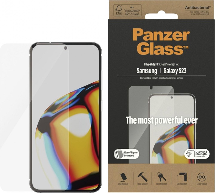 Image du produit PanzerGlass Ultra large (1 pièce(s), Samsung Galaxy S23+)