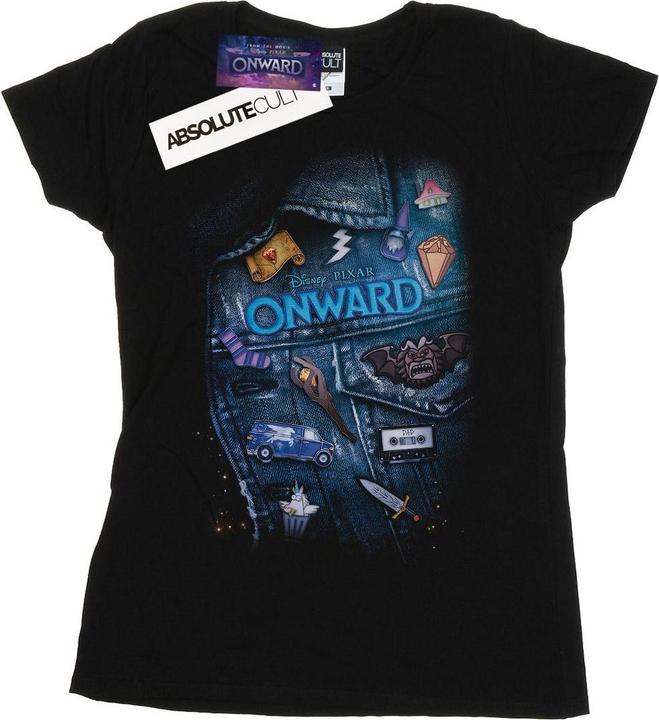 Actual product image Disney Womens/Ladies Onward Jacket Detail Cotton T-Shirt (L)