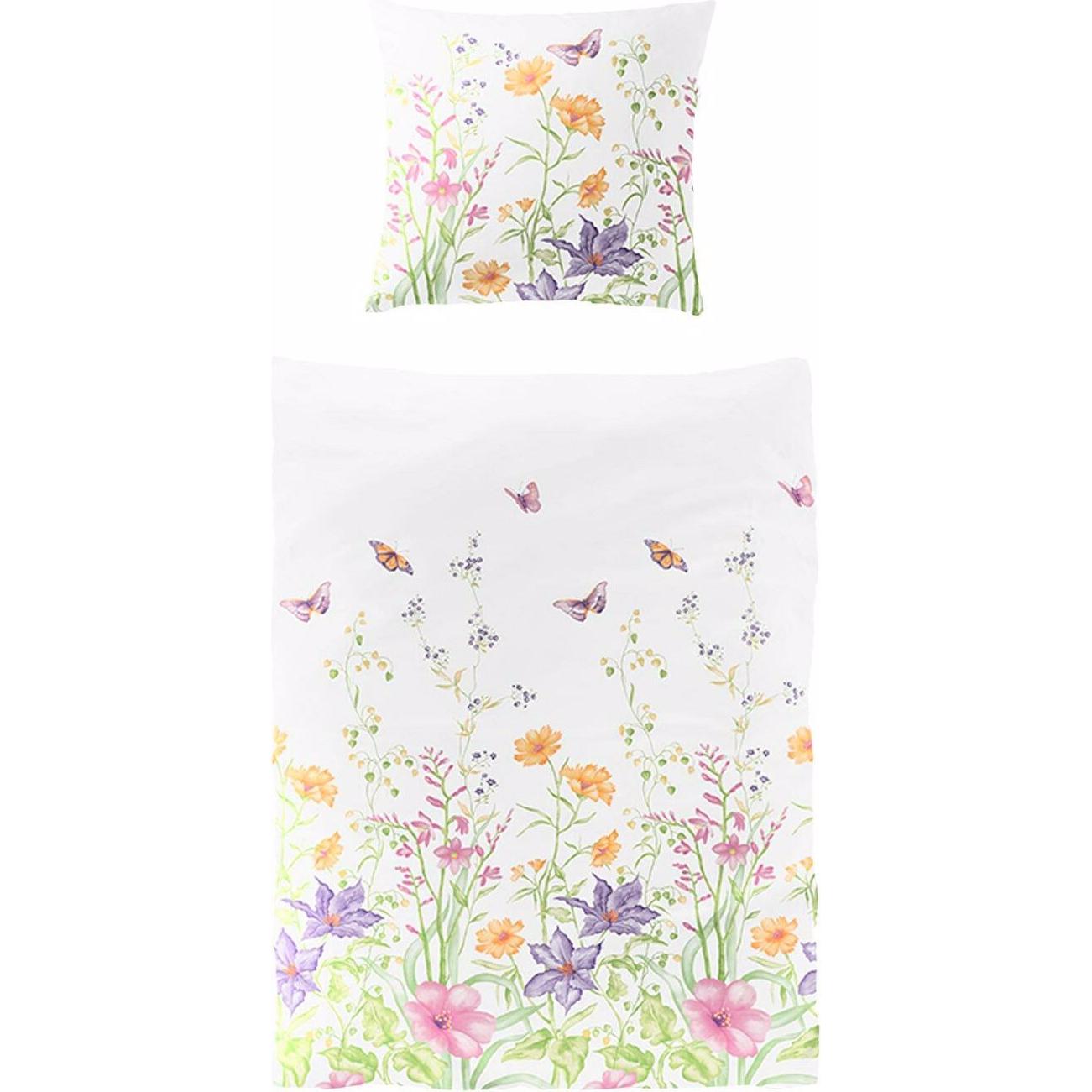 Thumbnail - Traumschlaf, Bettwäsche, Blumenwiese (Bettwäsche Set, 135x200 cm + 80x80 cm)
