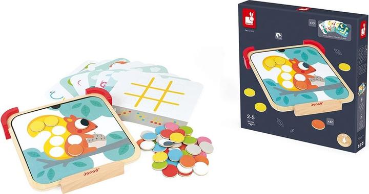 Produktbild Janod Magnetspiel Farben und Formen (Deutsch, Englisch, Französisch, Italienisch, 2 - 5 Jahre)