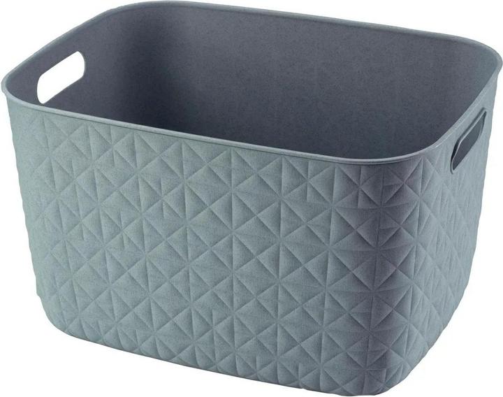 GCS Curver Softex Aufbewahrungskorb Gross 19L Blau Grün (19 l)