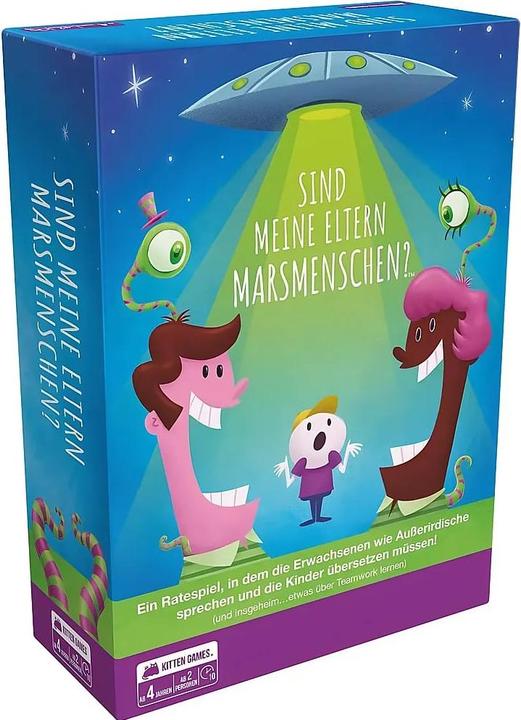 Actual product image Exploding Kittens Are my parents Martians? (German, 2 - 4 Players)