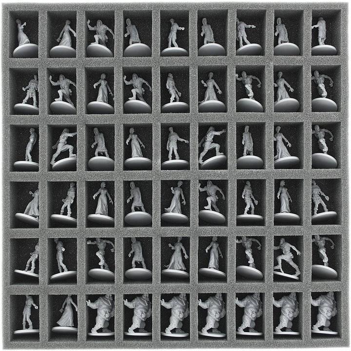 Actual product image Feldherr TRA63 - Transporter with 2 LBBG storage boxes for Zombicide Black Plague Kickstarter Knight
